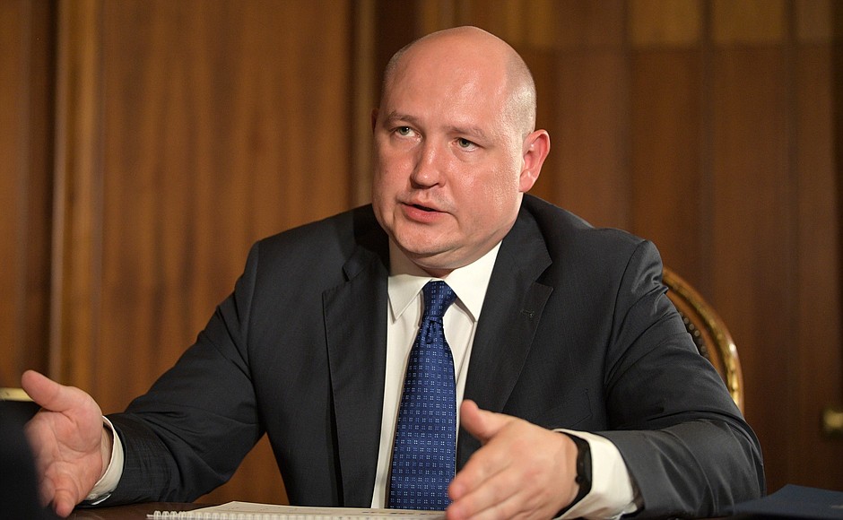 Acting Governor of Sevastopol Mikhail Razvozhaev.