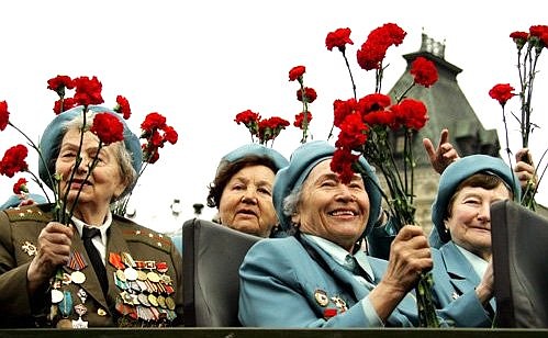 Parade commemorating the 60th Anniversary of Victory in the Great Patriotic War.