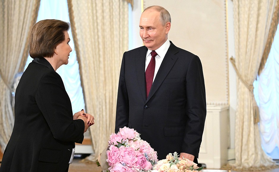 Meeting with Valentina Tereshkova.