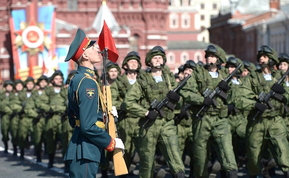 Parade of Victory in the Great Patriotic War.