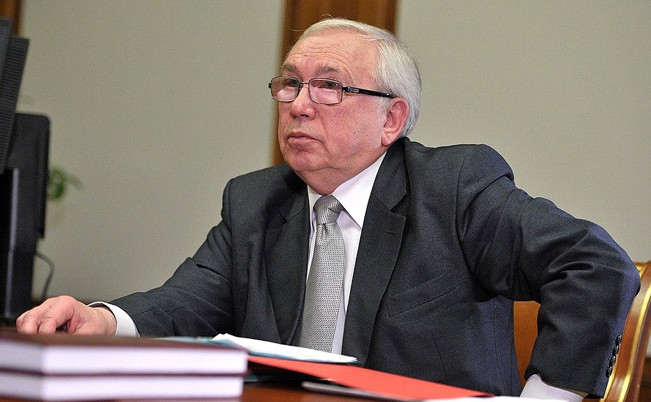 Russian Human Rights Ombudsman Vladimir Lukin.