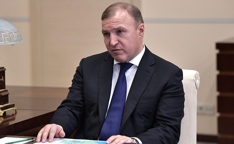 Временно исполняющий обязанности главы Республики Адыгея Мурат Кумпилов.