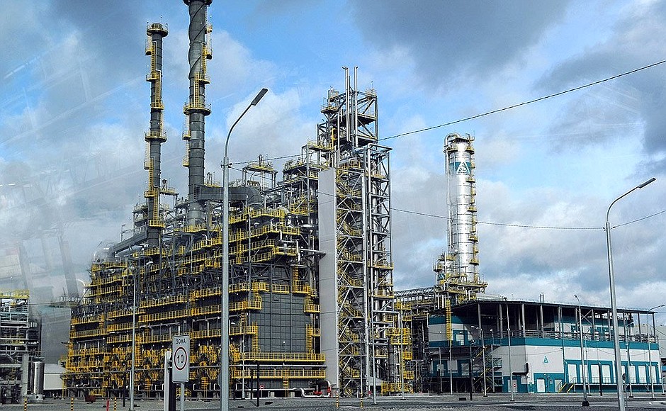 Tobolsk Polymer petrochemical industrial complex.