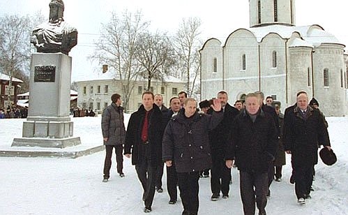Посещение Спасо-Преображенского собора.