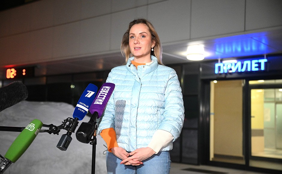 Presidential Commissioner for Children’s Rights Maria Lvova-Belova has been instrumental in repatriating yet another group of Russian children from refugee camps in the Trans-Euphrates region.