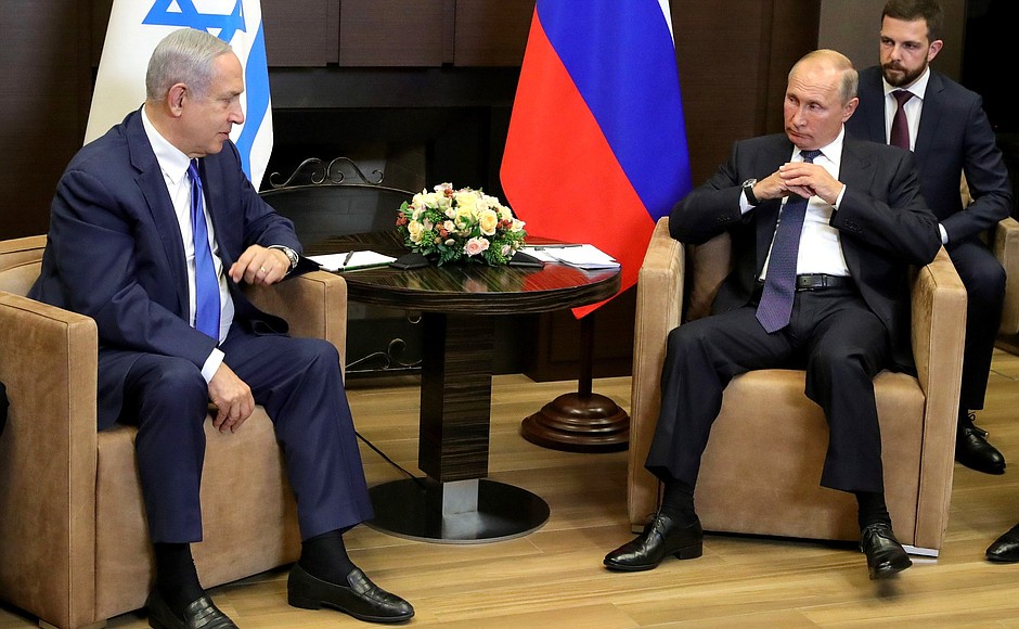 Встреча с Премьер-министром Израиля Биньямином Нетаньяху.