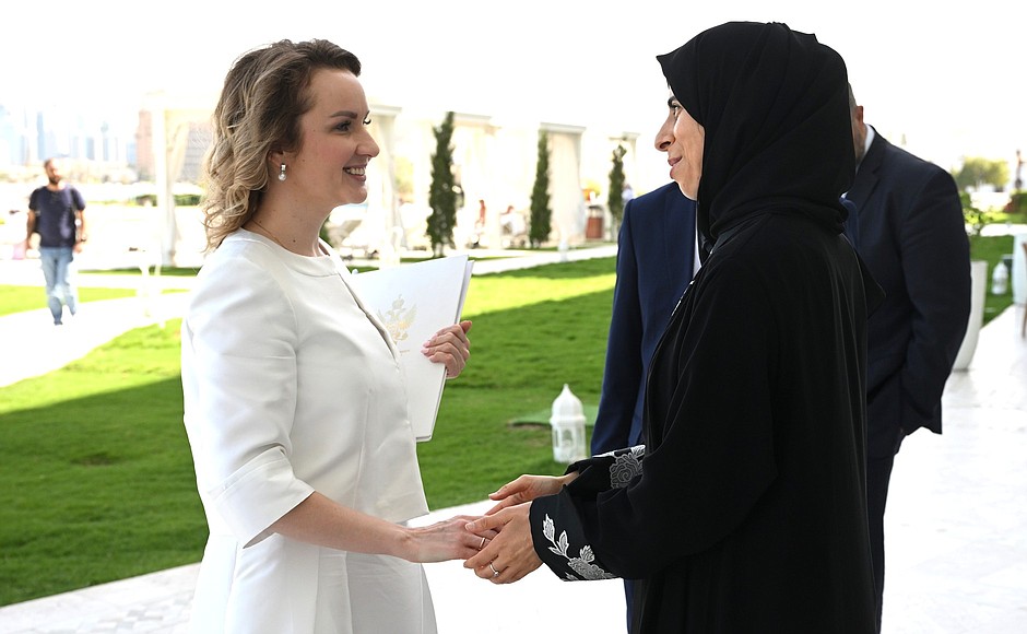 Уполномоченный при Президенте по правам ребёнка Мария Львова-Белова посетила Катар.