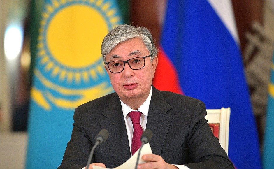 Президент Республики Казахстан Касым-Жомарт Токаев.
