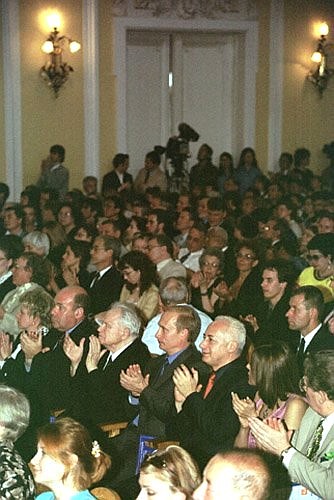 На заключительном концерте лауреатов 12-го Международного конкурса имени Чайковского.