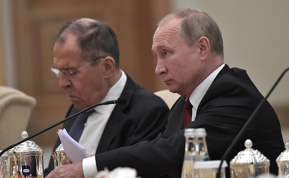During Russian-UAE talks.