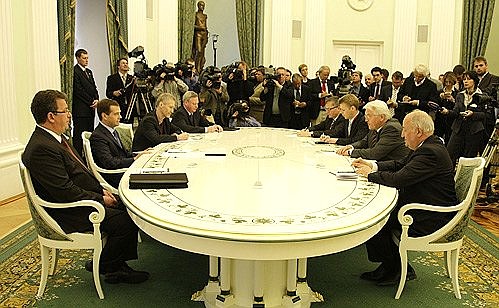 Российско-германские переговоры.