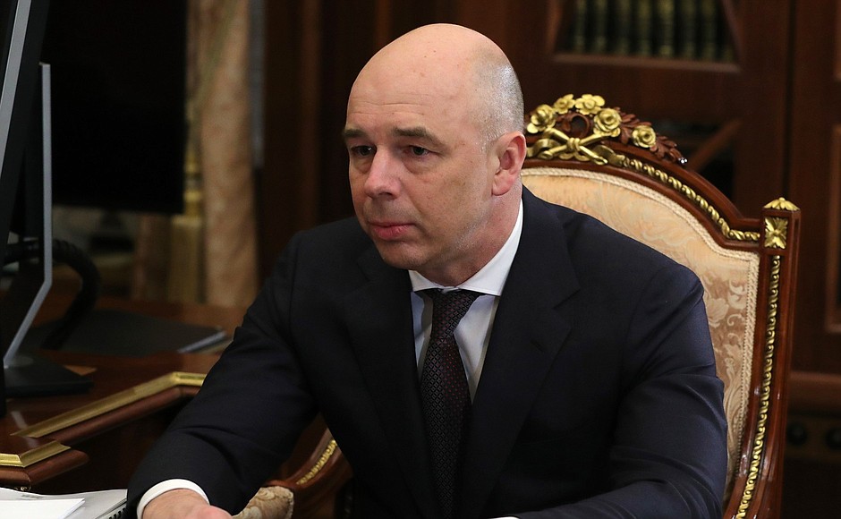 Finance Minister Anton Siluanov.