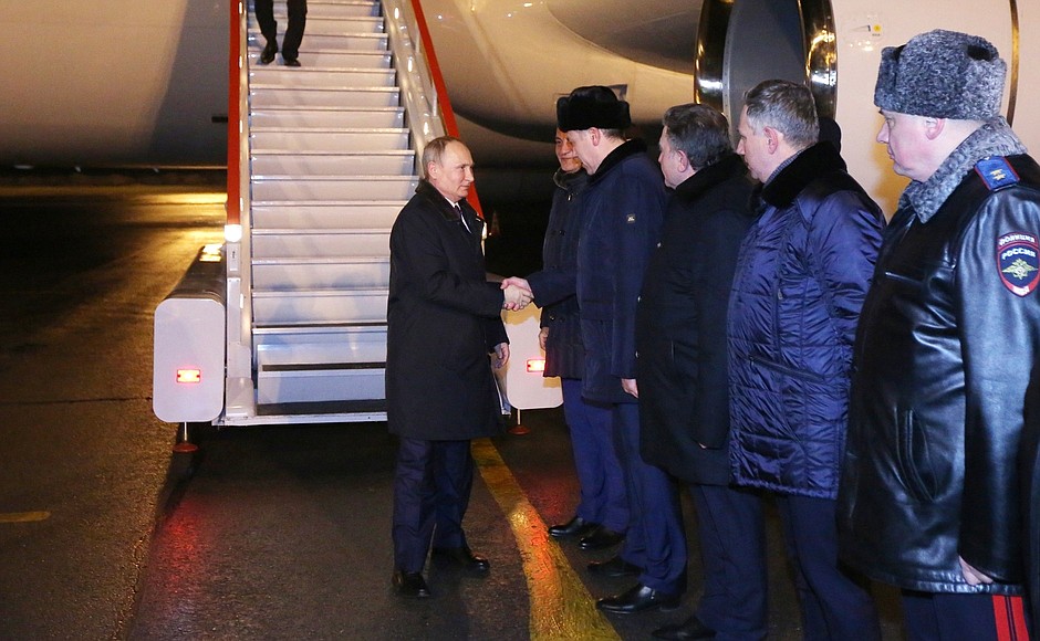 Arrival in Novosibirsk.