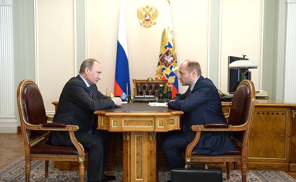 С Министром по развитию Дальнего Востока Александром Галушкой.