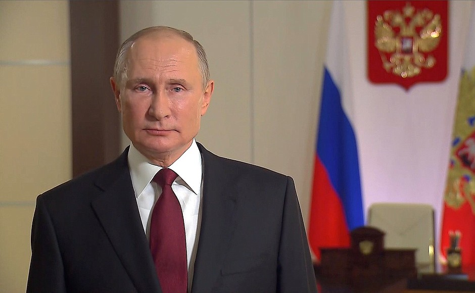 Vladimir Putin sent a video-message to the staff of the RT television news network to congratulate them on the network’s 15th anniversary in broadcasting.