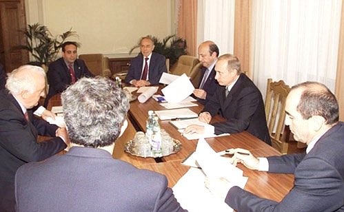 Встреча глав государств «кавказской четверки».