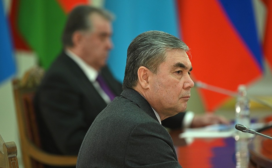 President of Turkmenistan Gurbanguly Berdimuhamedov.