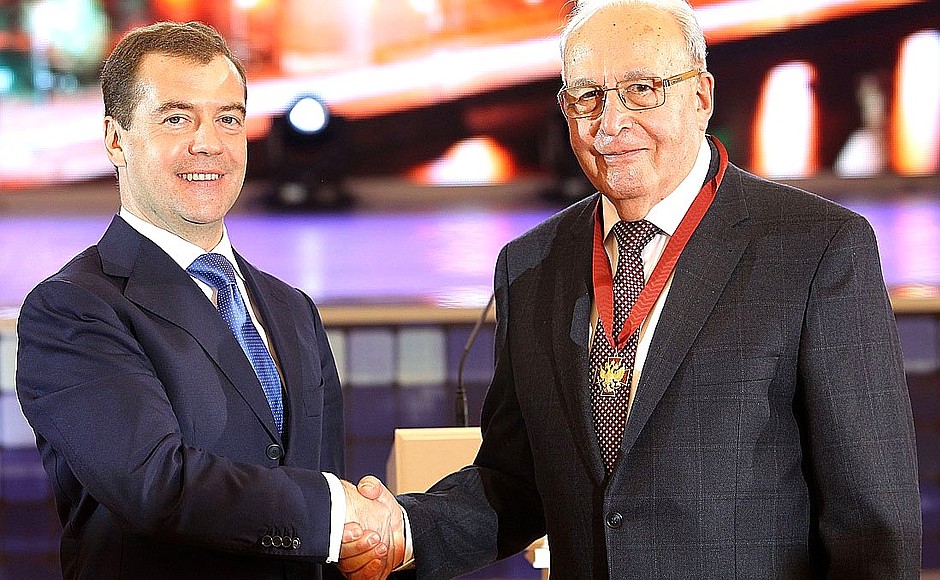 Mark Krivosheev, senior researcher of Radio Research and Development Institute, was awarded the Order for Services to the Fatherland, III degree.