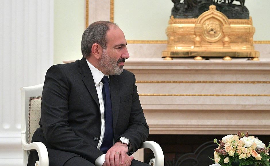 Исполняющий обязанности Премьер-министра Республики Армения Никол Пашинян.