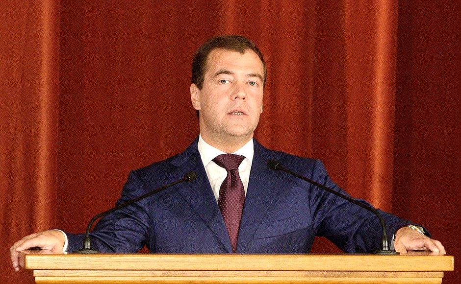Выступление на церемонии награждения российских послов и постоянных представителей в международных организациях