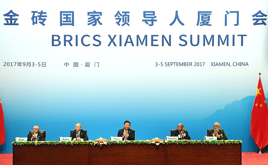 Meeting with BRICS Business Council members.