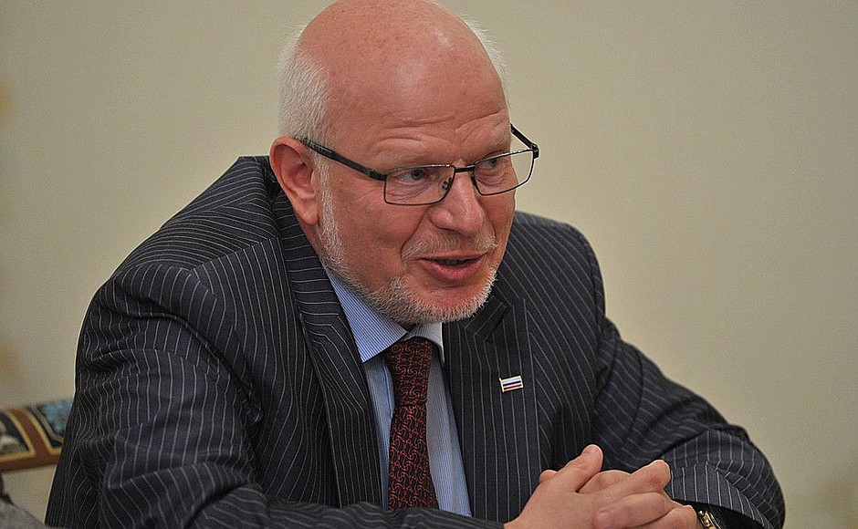 Presidential Adviser and Chairman of the Council for Civil Society and Human Rights Mikhail Fedotov.