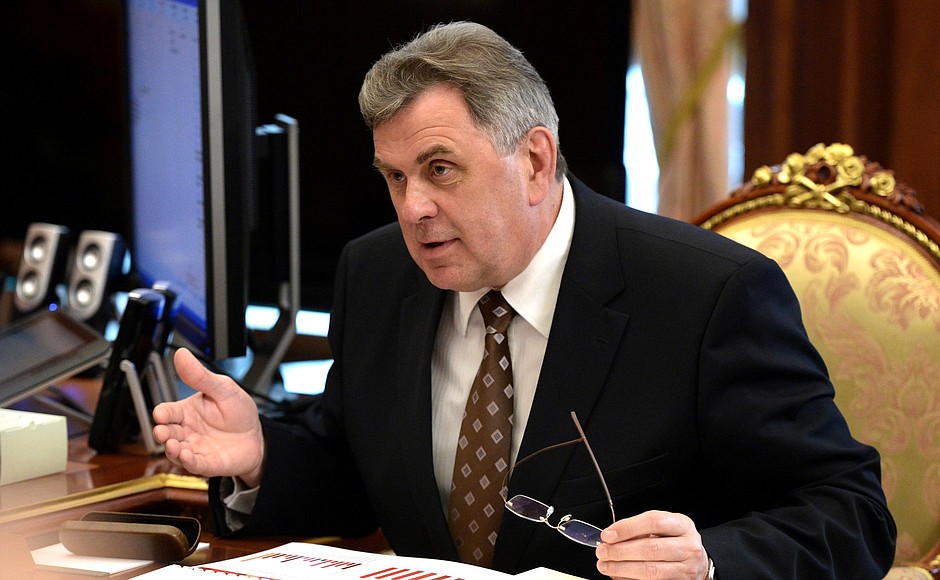 Yaroslavl Region Governor Sergei Yastrebov.