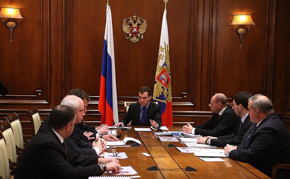 На совещании по вопросу информационного присутствия стран СНГ в России.