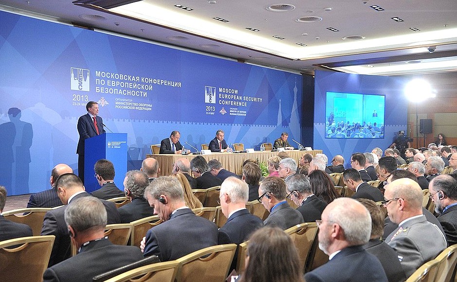 Сергей Иванов принял участие в работе Международной конференции «Военные и политические аспекты европейской безопасности».