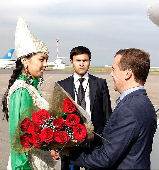 Arrival in Astana.