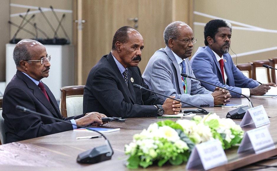 President of Eritrea Isaias Afwerki.