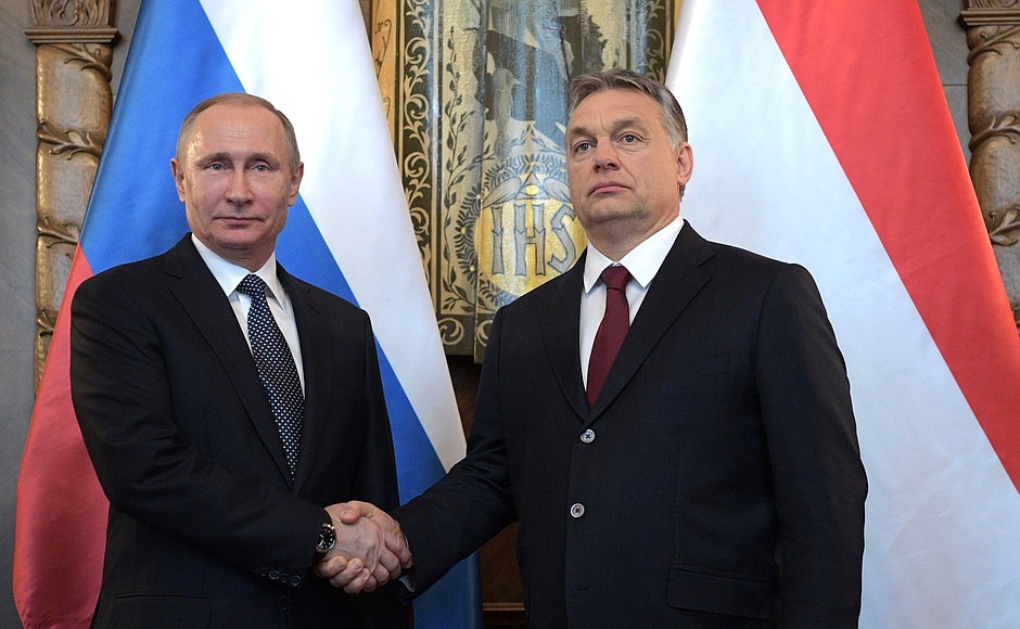 With Prime Minister of Hungary Viktor Orban.
