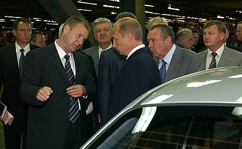 Посещение Таганрогского автомобильного завода.