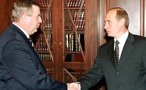 С Председателем Государственной Думы Геннадием Селезневым.