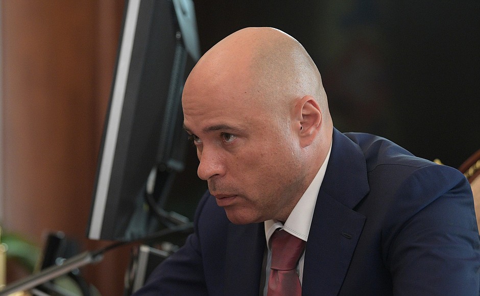 Временно исполняющий обязанности главы администрации Липецкой области Игорь Артамонов.