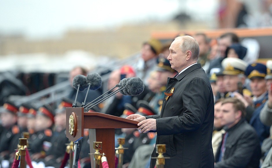Speech at the military parade to mark the 76th anniversary of Victory in the Great Patriotic War.