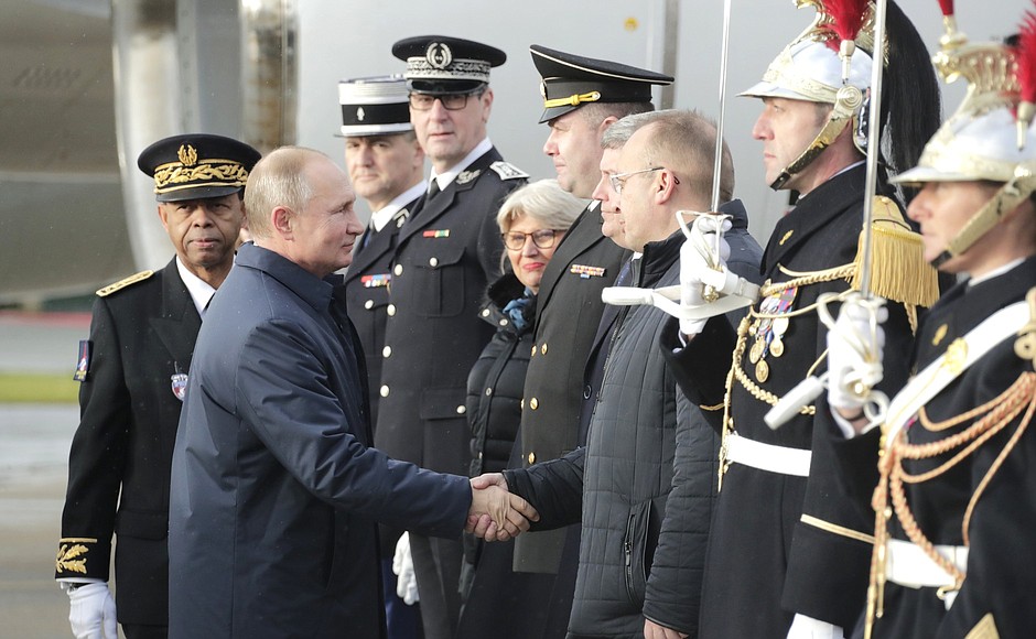 Владимир Путин прибыл во Францию для участия во встрече в «нормандском формате».
