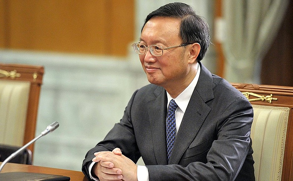Member of the Chinese State Council Yang Jiechi.