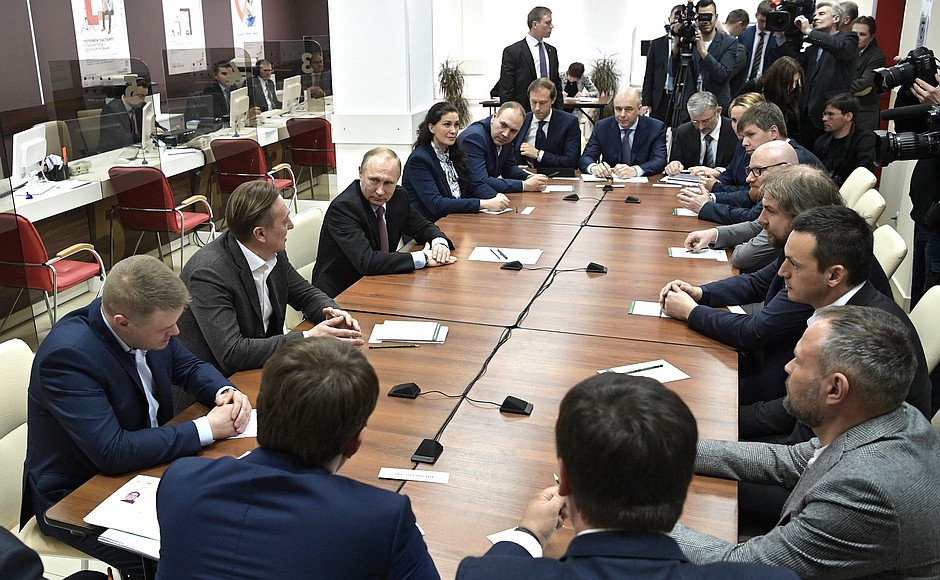 Meeting with representatives of consumer protection and business associations of Novgorod Region.