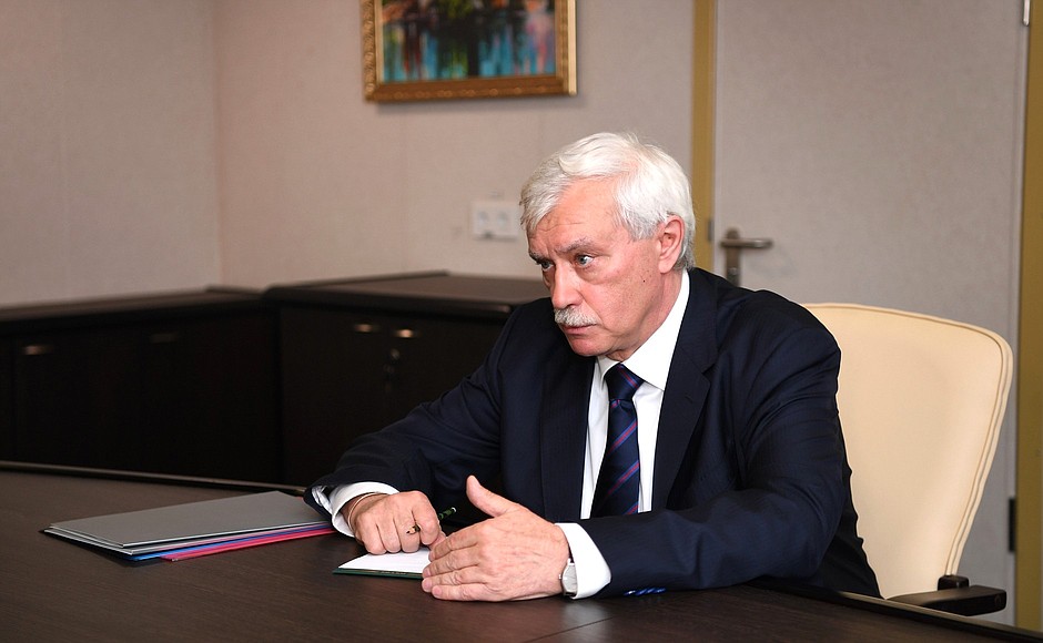 Chairman of USC Board of Directors Georgy Poltavchenko.