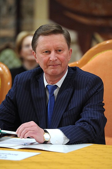Sergei Ivanov attended the opening of the XVII World Russian People’s Council.