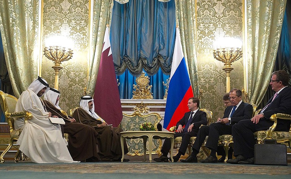 Russian-Qatari talks.