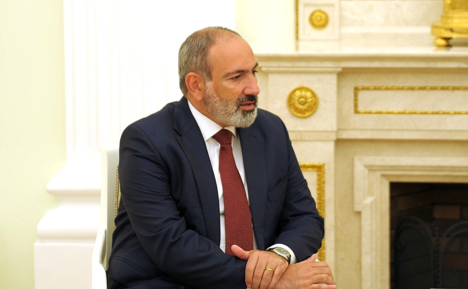 Исполняющий обязанности Премьер-министра Армении Никол Пашинян.