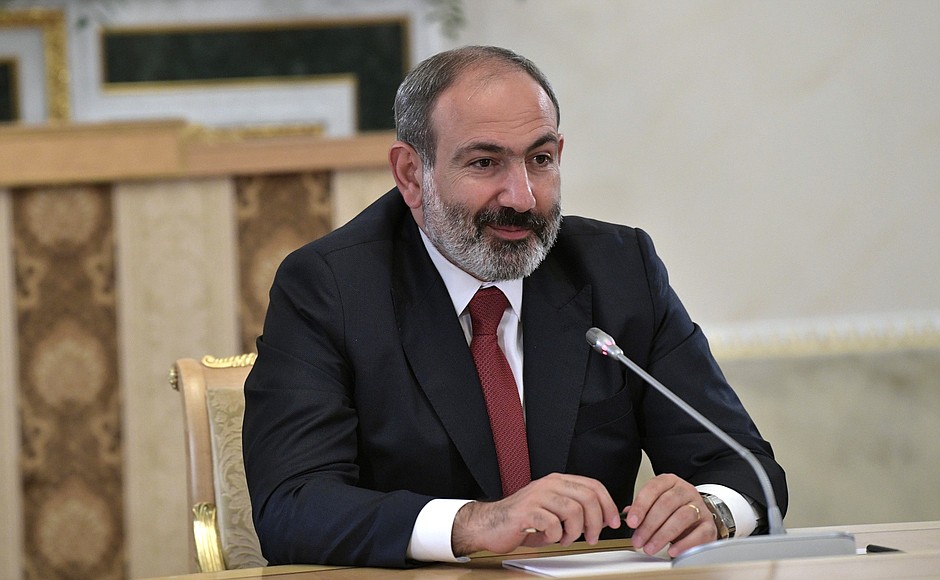 Prime Minister of Armenia Nikol Pashinyan.