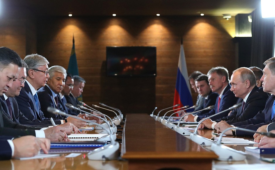 Российско-казахстанские переговоры.