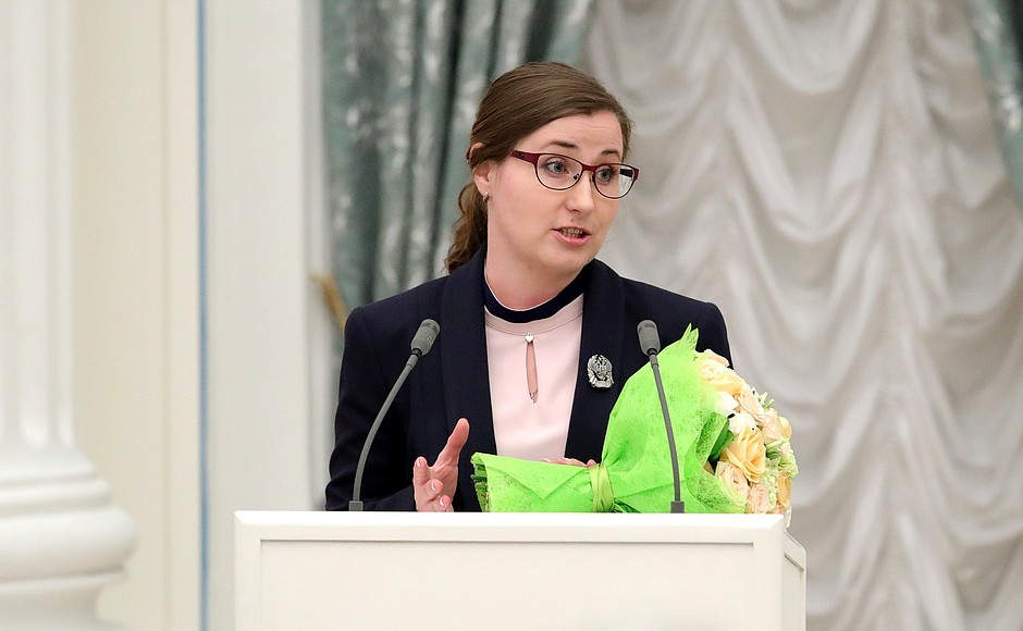 Sofya Kondratyeva, head of research and museum activities at the Divnogorye Museum Reserve, winner of the 2017 Presidential Prize for young culture professionals.