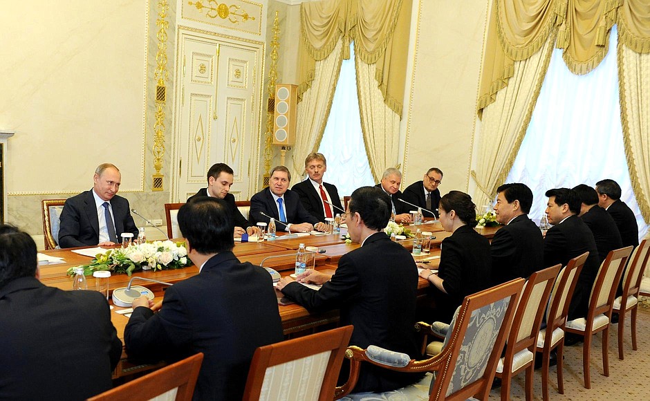Встреча с Первым заместителем Премьера Государственного Совета Китая Чжан Гаоли