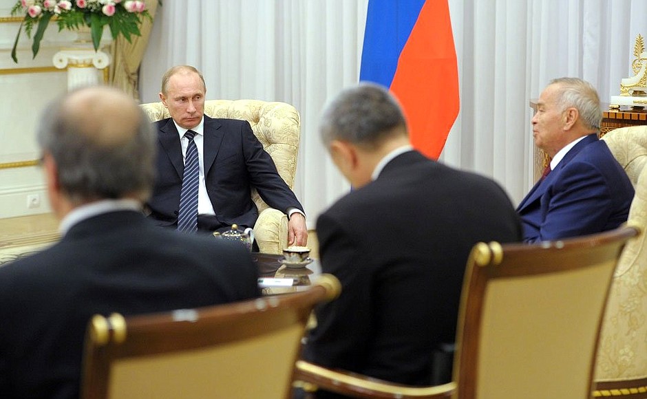 Российско-узбекистанские переговоры.