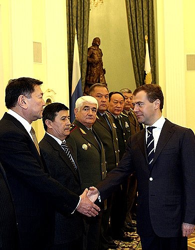 Встреча с министрами обороны государств – членов Шанхайской организации сотрудничества.