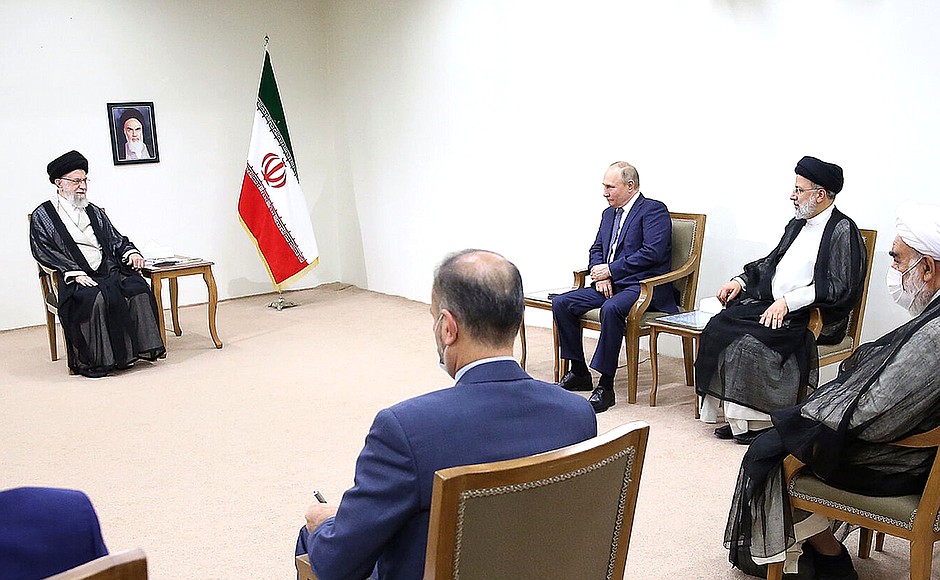 Встреча с Верховным руководителем Ирана Али Хаменеи.